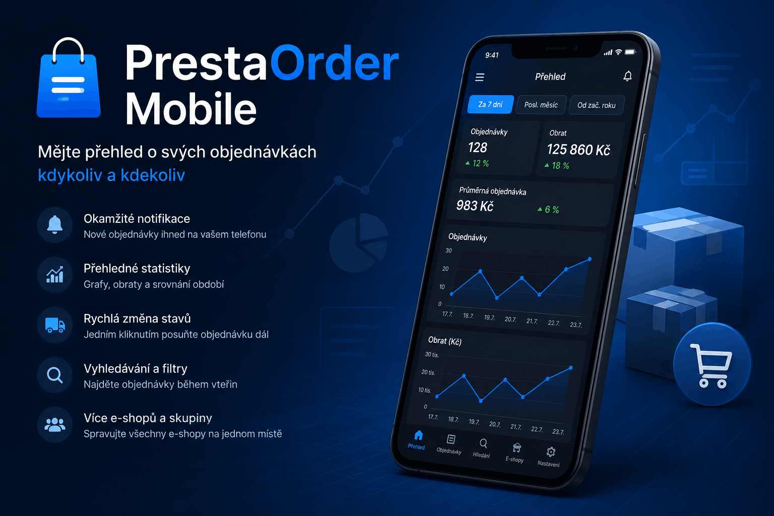 Presta Order Mobile
