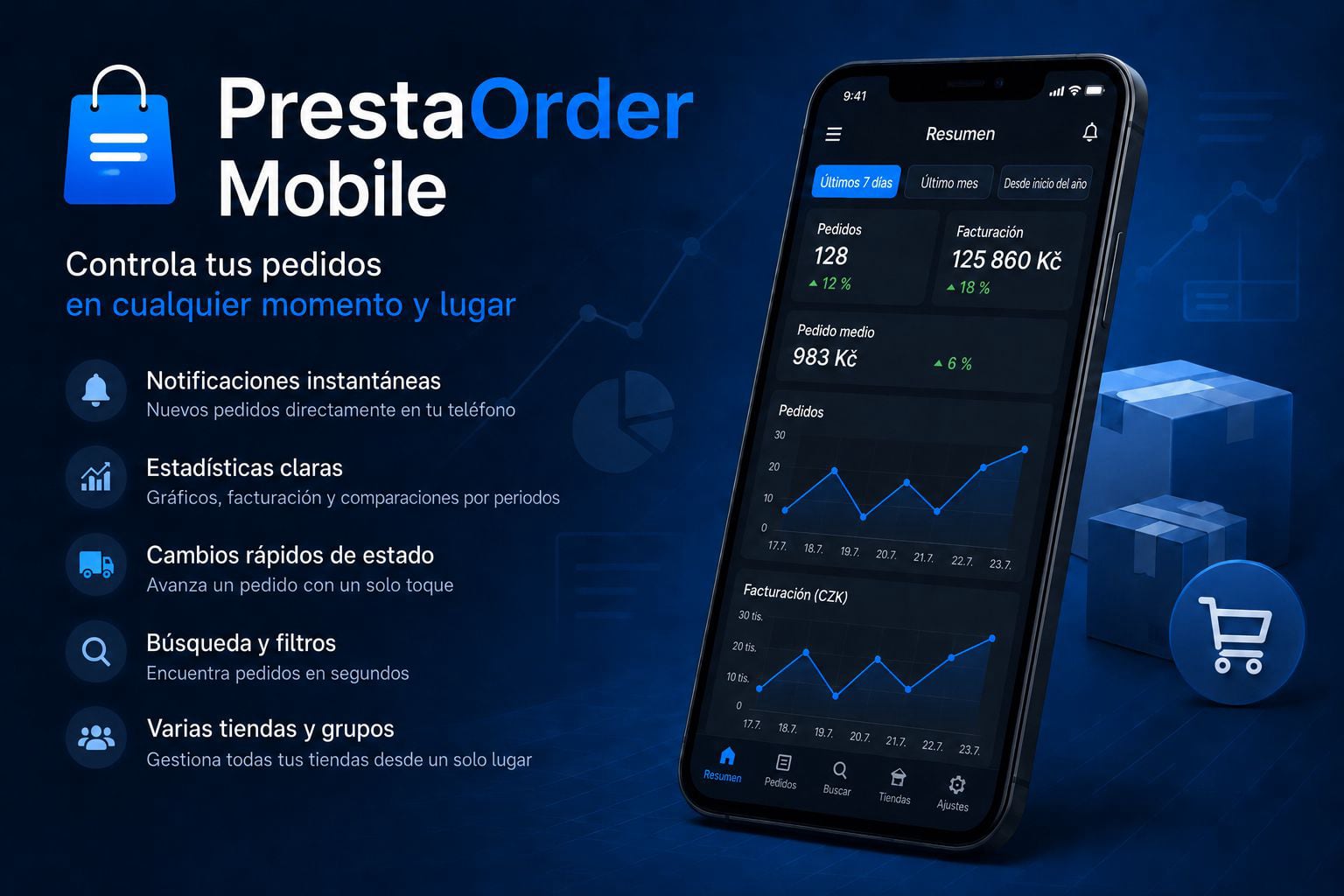 Presta Order Mobile