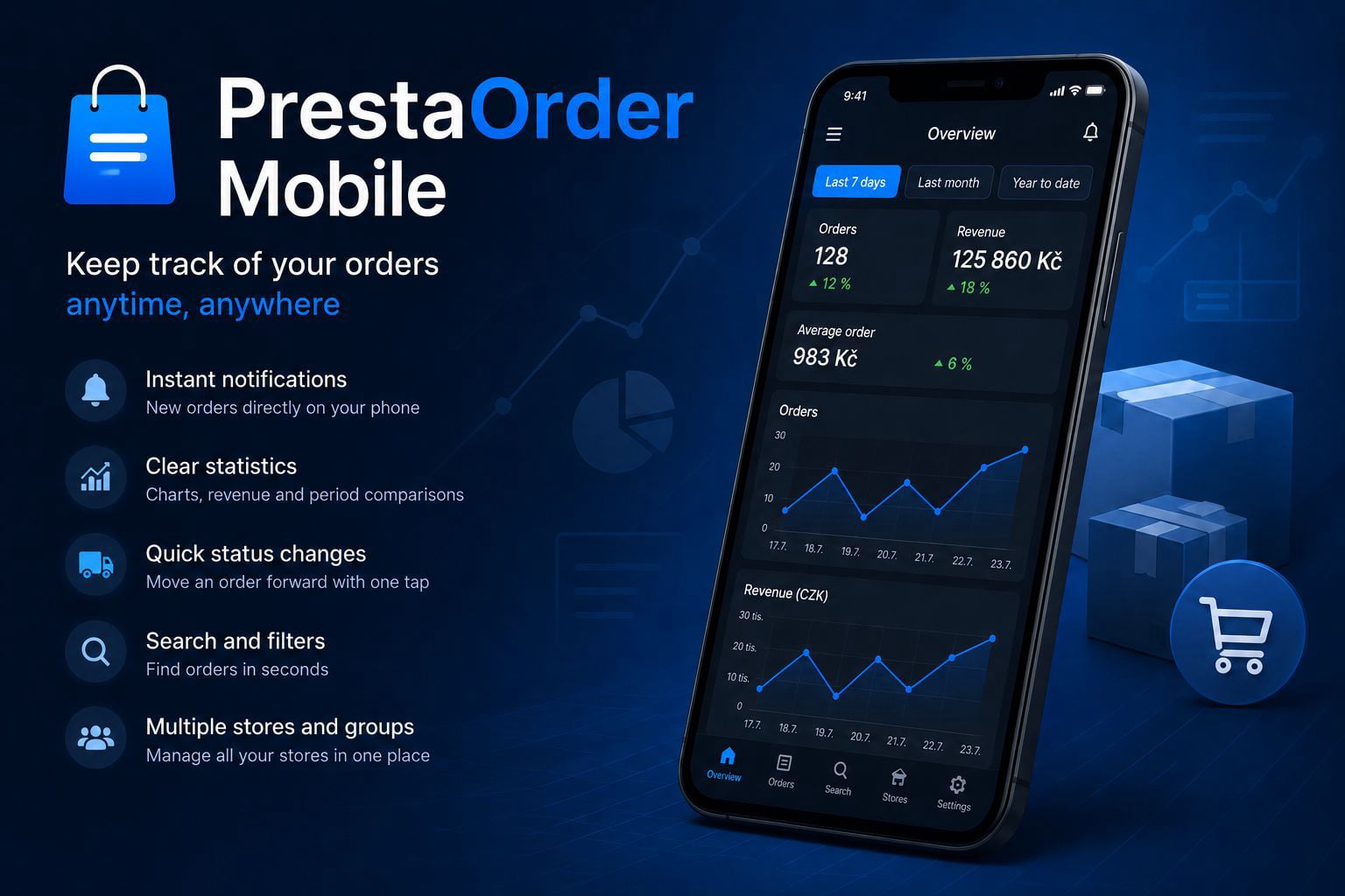 PrestaOrder Mobile