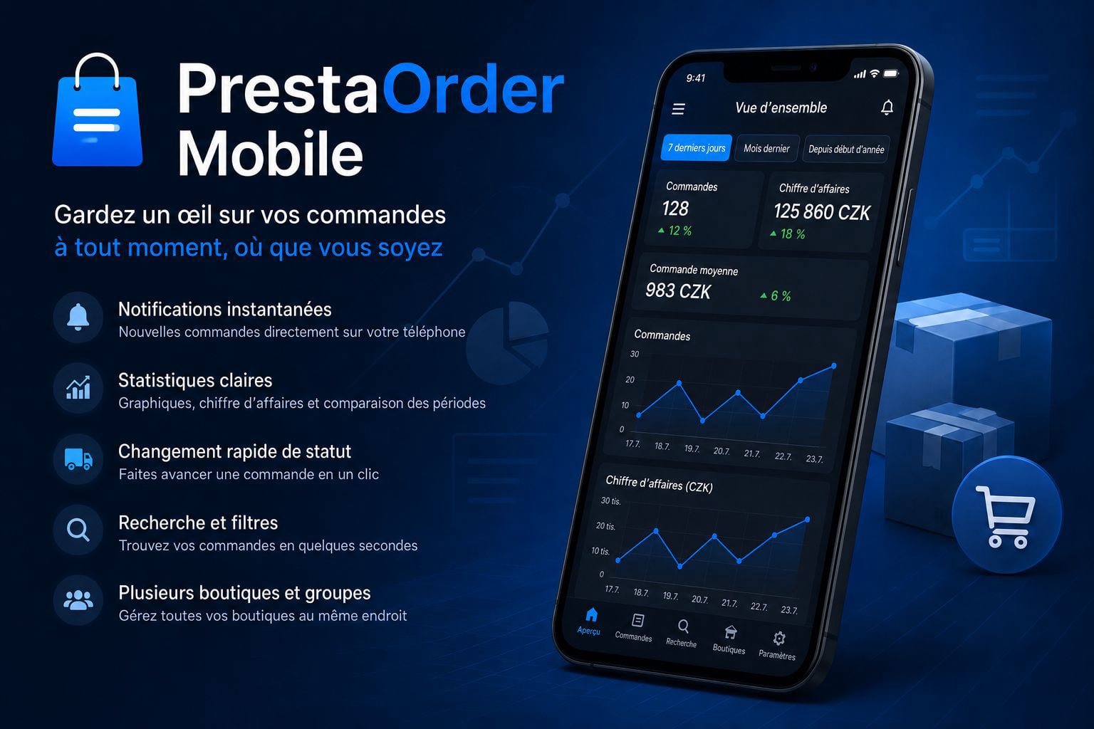 PrestaOrder Mobile