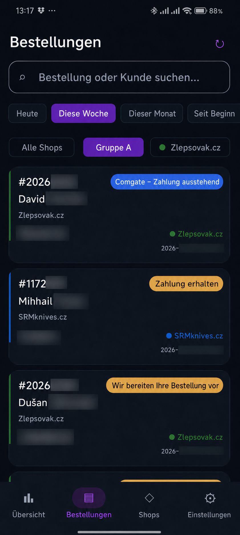 Presta Order Mobile