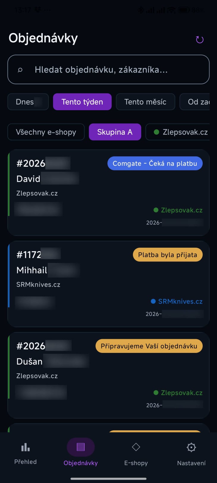 Presta Order Mobile